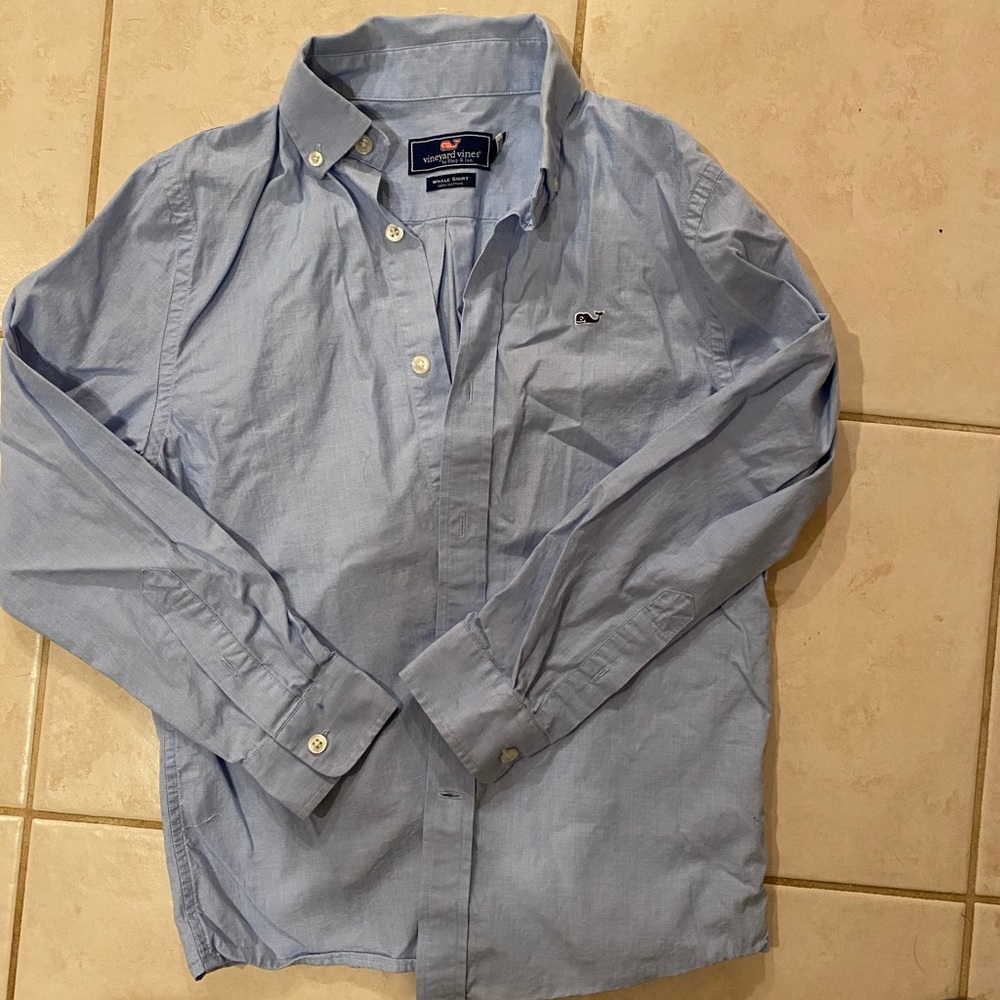 Boys vineyard vines button down
